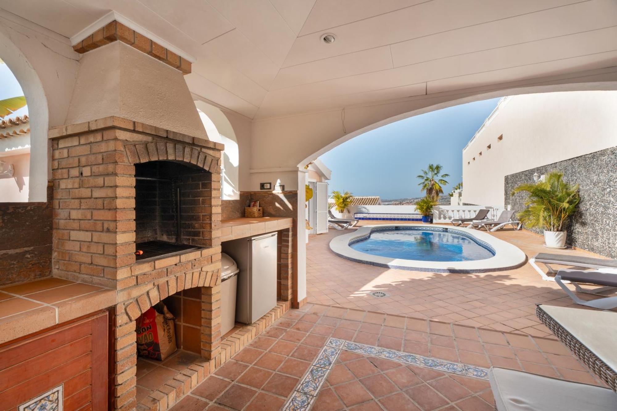 Villa Marbella-Private Heated Pool And Breathtaking View Costa Adeje  Eksteriør bilde