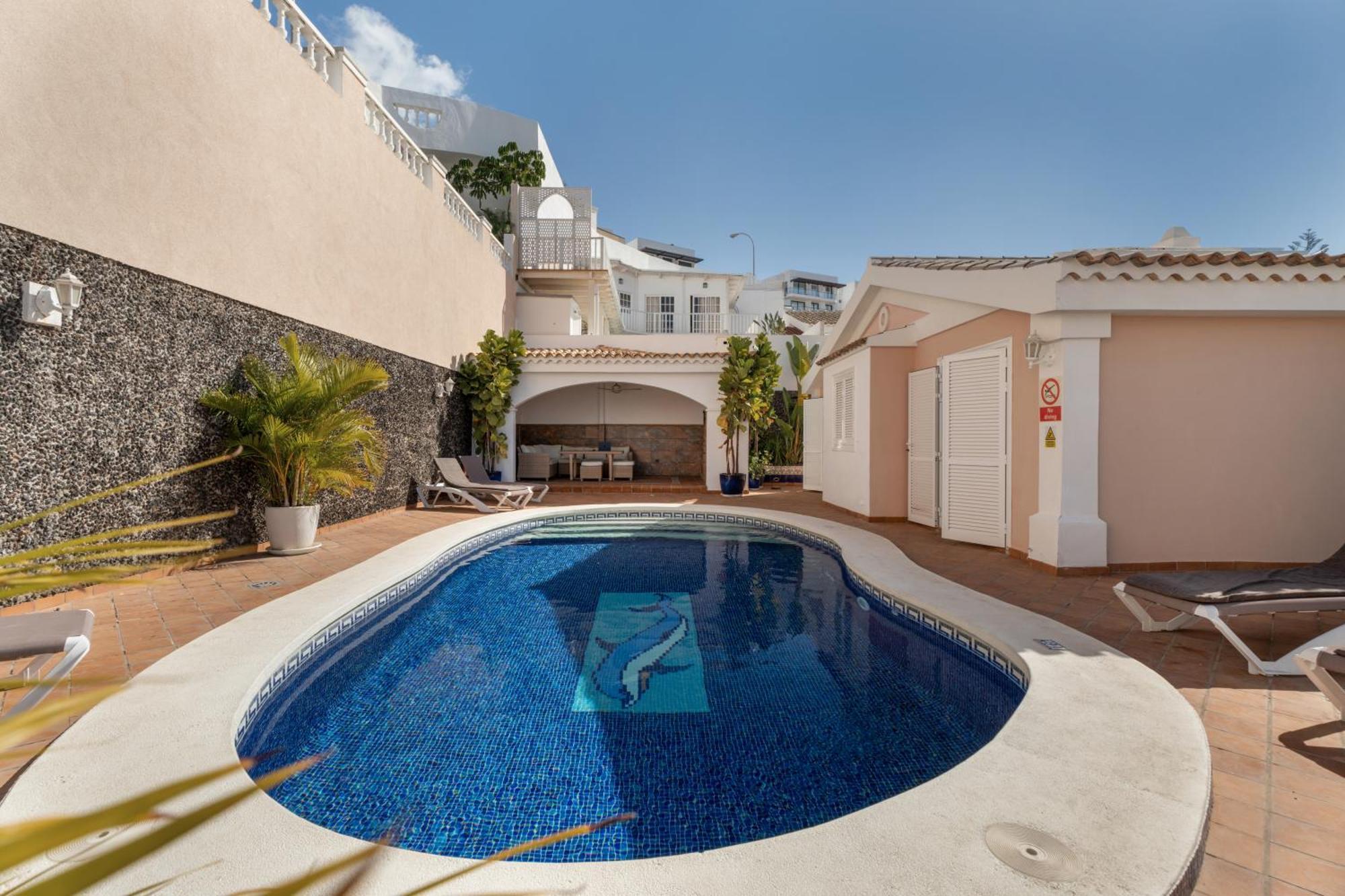 Villa Marbella-Private Heated Pool And Breathtaking View Costa Adeje  Eksteriør bilde